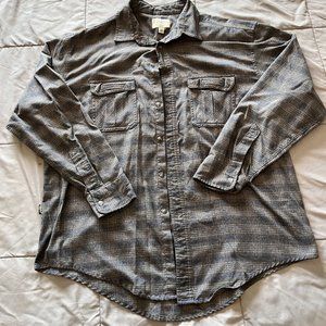 Men's Gray/Blue Flannel